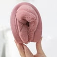 thumbnail image 5 of Women Fuzzy Slippers Soft Sole Plush Warm House Slippers Warm Flat Household Casual Shoes Women Sliper Fashion Ladies Women'S Slipper Red CN:36-37/US:8, 5 of 8