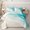 Ocean 03, variant on Manfei Magical Sailboat Canyon Ocean Twin Quilt Set for Boys and Girls, Nautical Fantasy Print Twin Coverlet Set, 2pcs