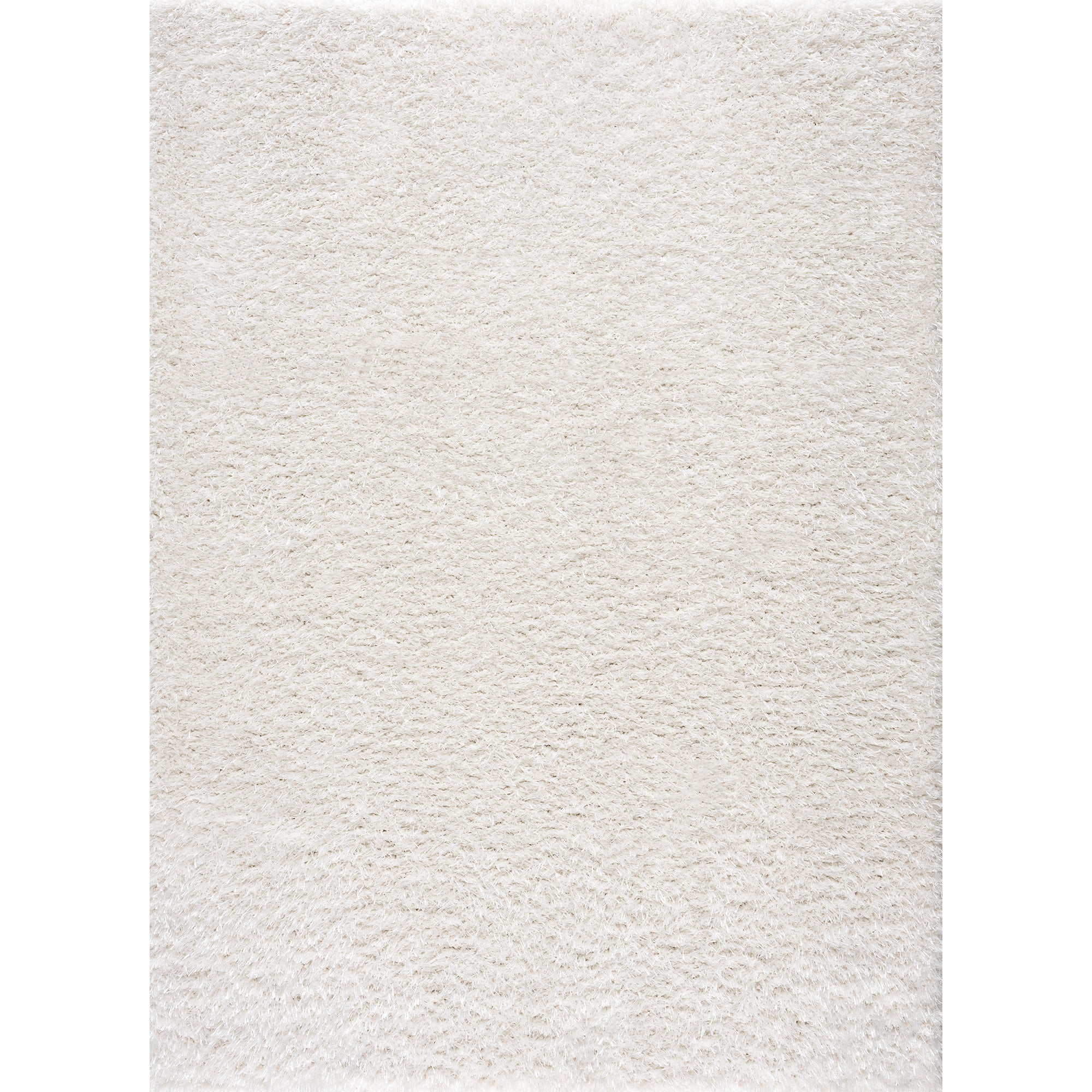 United Weavers Jouri Malak Contemporary Shag Area Rug, White, 7'10 x 10'6"