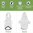 thumbnail image 6 of Honeii Snake Print Small Dog Hoodies Pet Hooded Sweatshirts Fall Winter Puppy Cat Sweaters Warm Clothes for Small Dogs Outfits Costume-Small, 6 of 7