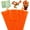 Fluorescent Orange 100Pcs, variant on OME 100 Pieces Pipe Cleaners Chenille Stem, Fluorescent Orange Pipe Cleaners Craft, Fuzzy Sticks Craft Supplies, Pipe Cleaner for Creative Handmade DIY Art Craft Project