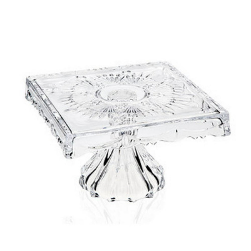 Godinger 8 in. Freedom Footed Cake Plate