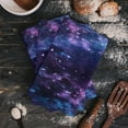 thumbnail image 3 of Blue Starry Sky Purple Milky Way Microfiber Cleaning Cloths Hand Towels Dishcloth Utensils For Kitchen House Things Wipe Towel, 3 of 7
