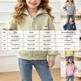 thumbnail image 3 of YDFCWXW Kids Boys Girls Zip Up Hoodie Jacket | Hoodies Girls, Full Zip, with Hood, Side Pockets, Hooded Sweatshirts, School, Travel (Yellow, 2-3 Years), 3 of 9
