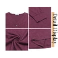thumbnail image 6 of Fantaslook Long Sleeve Blouses for Women V Neck Button Casual Tops Tunic Henley T Shirts, 6 of 7