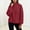 A176 Wine, variant on Xdegoge Women's Mock Neck Oversized Sweater Long Sleeve Textured Chunky Knit Pullover Jumper Fall Winter Casual Knitwear