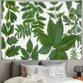 thumbnail image 2 of JRXY Herbs Plant Nature Wildfloral Spring Green White Tapestry for Bedroom Living Room Dorm Painting, 2 of 6