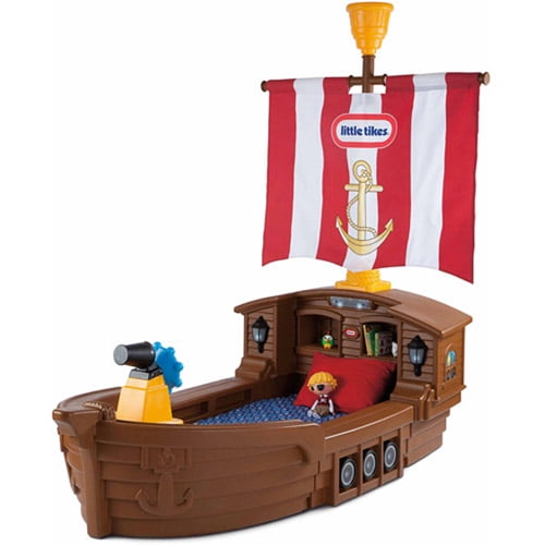 Little Tikes Pirate Ship Toddler Bed with Storage   Walmart.