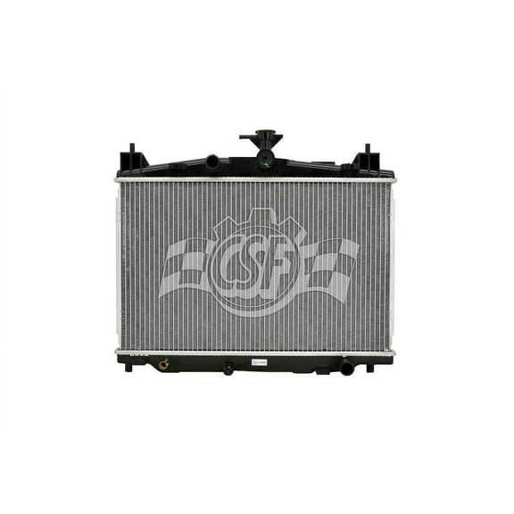 CSF 3513 1 Row Plastic Tank Aluminum Core Radiator