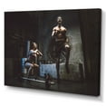 thumbnail image 2 of Designart "Building The Body, Separate Them By" Aerobic & Bodybuilding Wall Art Prints, 2 of 7
