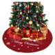 thumbnail image 5 of Decoraciones navideñas 98 cm Faldón para árbol de Navidad bordado a máquina con letras, 5 of 8
