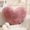 Bean Paste Pink, variant on Heart Pillows,Red Heart Shaped Pillows,Ultra Soft Small Cute Fluffy Pillows,Love Throw Pillows Gifts,10x13 Inch