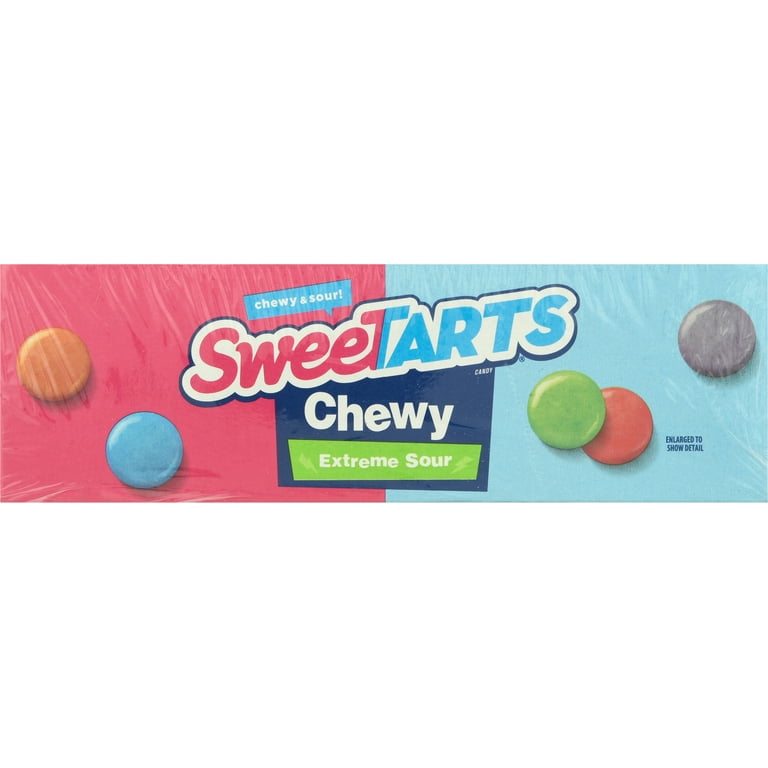 4 ROLLS SweeTarts Chewy Extreme Sours Roll Formerly Shockers 1.65 Ounce  READ! 79200524456