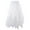 White, variant on Dpytoraw Women's Skirts High Low Layered Puffy Fairy Skirts A Line Midi Skirt Irregular Tutu Skirt Denim Pencil Skirt Black