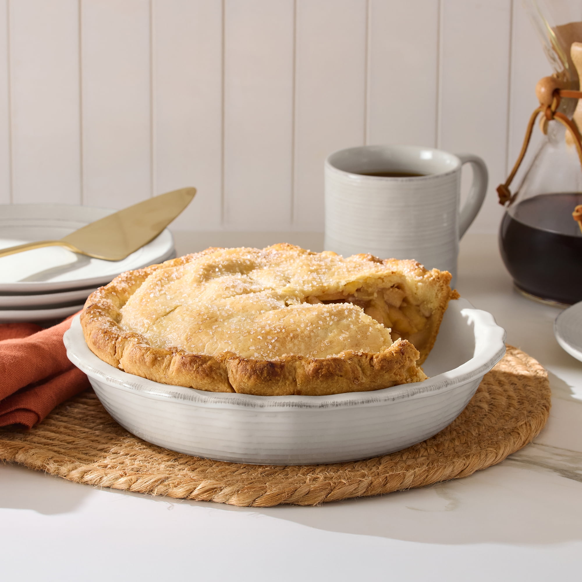 Stoneware Pie Dish