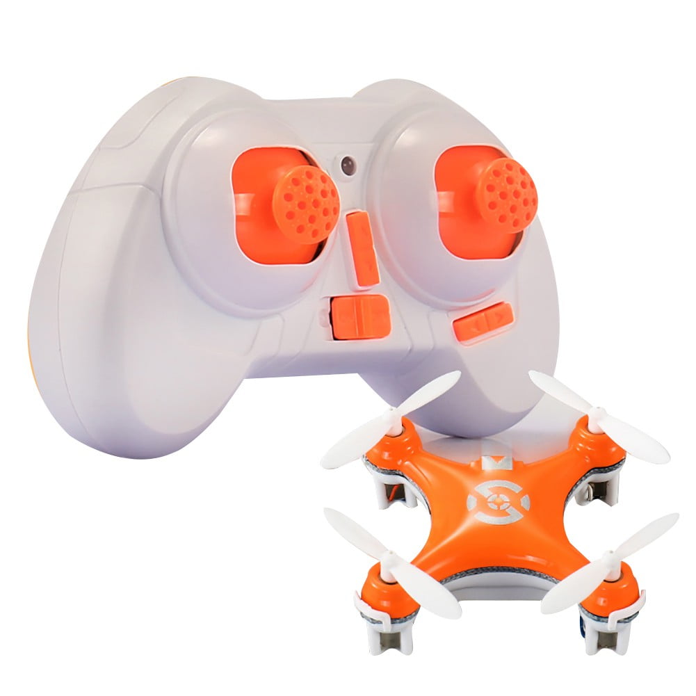 Mini Drones Pocket Size 2.4Ghz LED 6-Axis Quadcopter Easy Beginners Orange Walmart.com