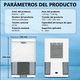 thumbnail image 4 of Deshumidificador Eléctrico de 1000ml, Absorbente de Humedad de Alta Capacidad para Hogar y Dormitorio con Potente Eliminación de Agua, Diseño Blanco, 4 of 8