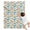 White Colorful Dinosaurs, variant on White Colorful Dinosaurs Pattern Blanket,Comfortable Soft Flannel Throw Blanket,All Season,Warm Lightweight Blankets for Sofa Bed Couch Living Room Chair,30"x40"