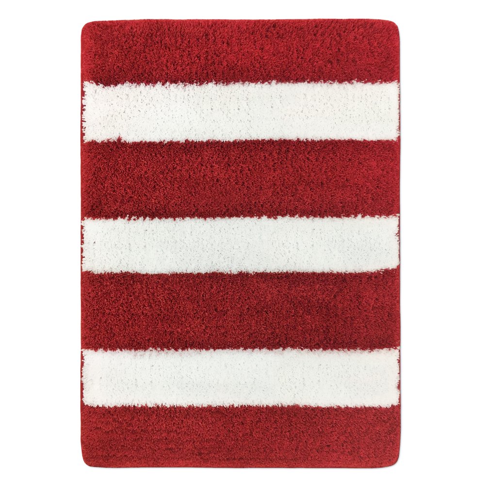 Mainstays True Color Red Sedona Memory Foam Bath Rug, 1 Each Walmart
