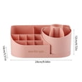 thumbnail image 3 of LSLJS Rotating Cosmetic Organizer Premium Sense Compartment Makeup Case Desktop Lipstick Makeup Organizer, Home Accessories, 3 of 6