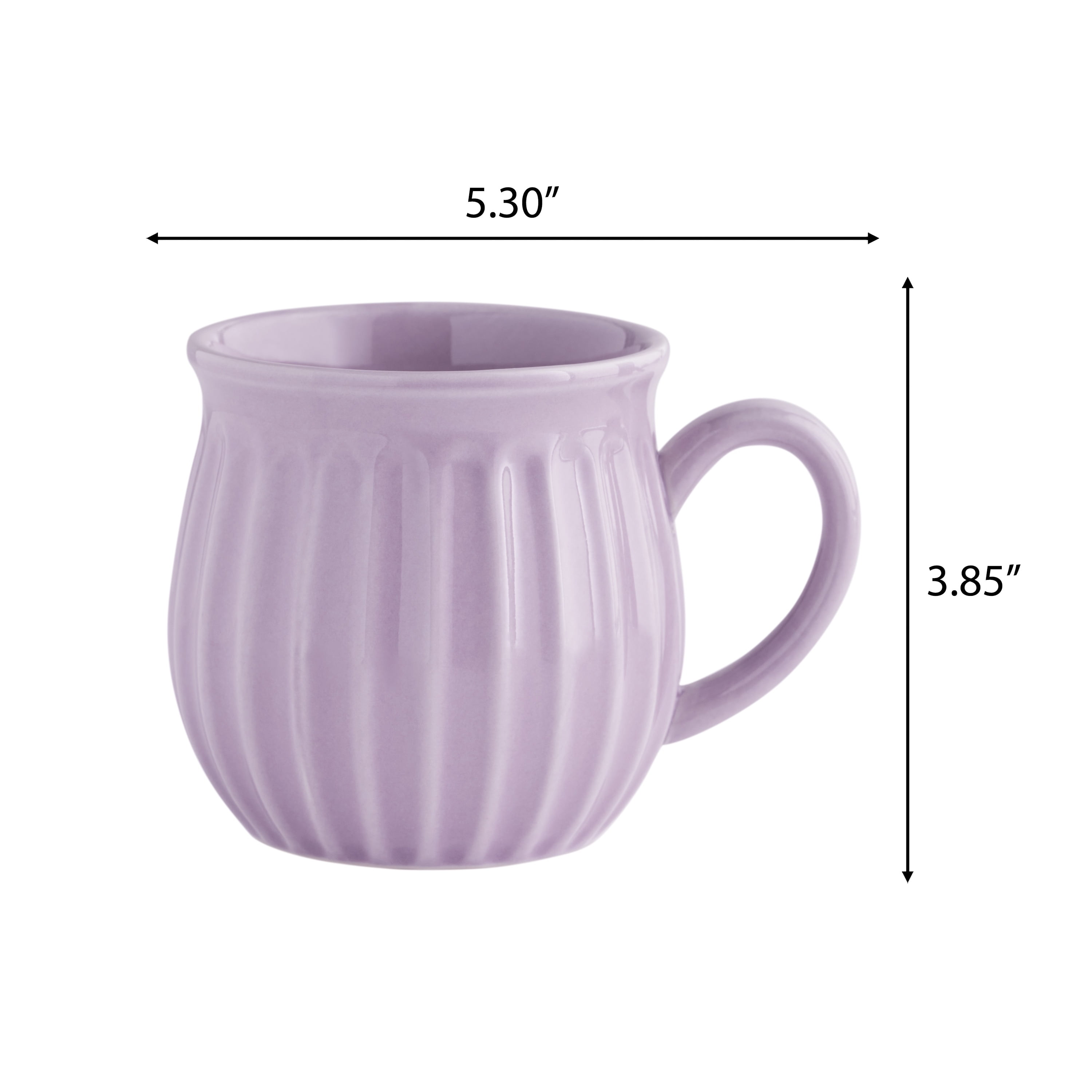 The Pioneer Woman Colette 12-Ounce Stoneware Mug, Purple