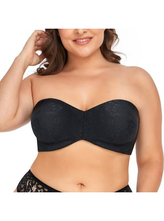 LAVRA Women's Strapless Bandeau Bra Seamless One Size Non Padded
