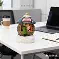 thumbnail image 4 of Oliegs Santa Miniature Resin Desktop Ornament Festive Sculpture For Desk Mantel Shelf Display, 4 of 5