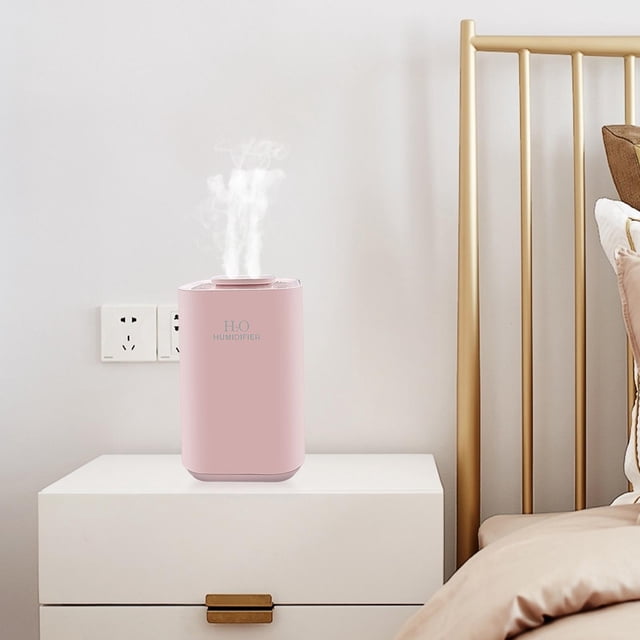 Humidificador de aire Fernando Rosa con luz nocturna y temporizador portátil USB