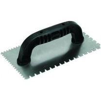 MARSHALLTOWN Notched Trowel Flooring Tile - Flat V 10 - Multicolor