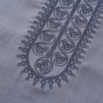 thumbnail image 5 of Yaoyar Mens Muslim Robes Middle East Long Sleeve Thobes Embroidered Kaftan Abaya Formal Dubai Clothes Thobe Abaya Robe, 5 of 8