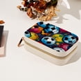 thumbnail image 7 of Football Velvet Portable Decorative Box with Removable Compartment - Jewelry Stand, Necklace Organizer, and Gift, 7 of 7