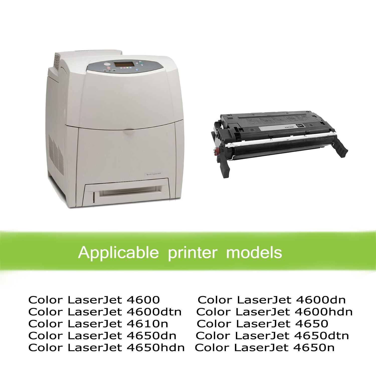 C9720A HP 641A Black Toner Cartridge for HP Color LaserJet 4600 4650