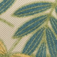 thumbnail image 4 of Nourison Aloha Indoor/Outdoor Green Multicolor 7'10" x Round Area Rug (8 Round), 4 of 9