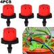 thumbnail image 4 of 100x Requiere 100 Piezas Por Gotero Flujo Ajustable Gotero Caperucita Roja Gotero Botón Jardinería, 4 of 5