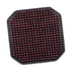 thumbnail image 4 of Funda de asiento de verano con masaje y cojín refrescante, asiento robusto de cuentas de madera cuadradas. Rojo, 4 of 8