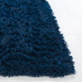 thumbnail image 3 of SAFAVIEH Rainbow Rosalin Solid Shag Area Rug, Navy, 8' x 10', 3 of 7