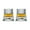 B, variant on Whiskey Glasses Set of 2, Rotatable Tumbler Crystal Glass Cups, Drinking Glasses with 2Pcs Creative Coasters - for Scotch,Bourbon,Cocktails