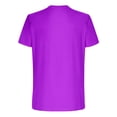 thumbnail image 4 of Blmnix Baggy Mens T-Shirts Funny Tshirts Big And Tall Shirts Muscle Top Purple Crew Neck Short Sleeve Graphic Tees Mens Shirts Casual,L, 4 of 5