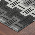 thumbnail image 3 of Addison Rugs Chantille Indoor/Outdoor Transitional Mid-century Modern Black Machine Washable Rectangle Rug, 10' x 14', 3 of 8