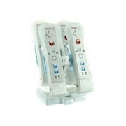Nyko Charge Base IC - Charging stand 4 x - NiMH (USB) - for NINTENDO Wii Remote, Wii Remote Plus, Wii Remote with Wii MotionPlus
