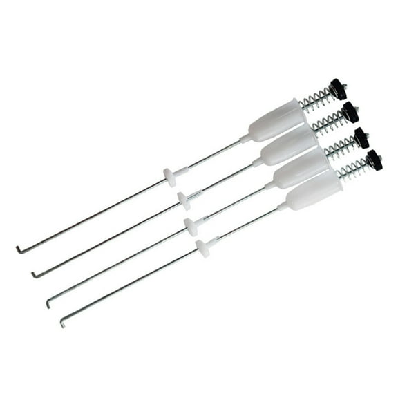 Set of 4 Washing Machine Shock Absorbers Rod Adjustable Length Multifunctional Appliance Stabilizer for Quiet Operations