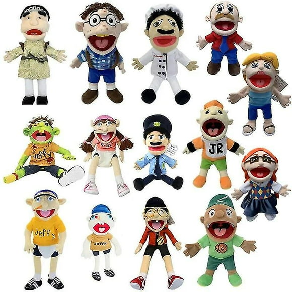 2023 60cm Jeffy Puppet Doll Jeffy Hand Puppet Sml Jeffy Puppet Family Real Jeffy Zombie Boy Hand Puppet Soft Toy Plush Feebee Puppet[HK]