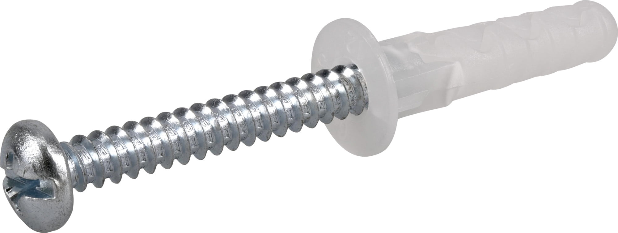 Hillman Nylon Sharkie Anchors with Screws (#6-12), 80 lbs - 6 Pieces