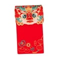 thumbnail image 4 of HILABEE Hong Red Packets Traditional Canvas Gifts Embroidery Lucky Money Chinese Lunar New Year Red Envelopes for Spring Festival C, 4 of 8