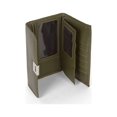 thumbnail image 3 of Tosca Womens Clutch Wallet Organizer - Dark Olive, 3 of 3