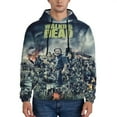 thumbnail image 4 of Unisex Men'S And Women'S Walking Dead Hoodies 3d Fashion Digital Print Cartoon Pullover Hooded Sweatshirts With Pockets, 4 of 8