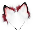 thumbnail image 2 of Peluche Orejas sintética Diadema Disfraces Disfraz Pinza para el cabello Regalo Halloween Cosplay Rendimiento Vestirse Soledad Sombreros, 2 of 8