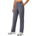 thumbnail image 6 of Little Donkey Andy Women's Golf Pants Stretch Quick Dry Business Casual Slacks with Pockets, Grey L, 6 of 6