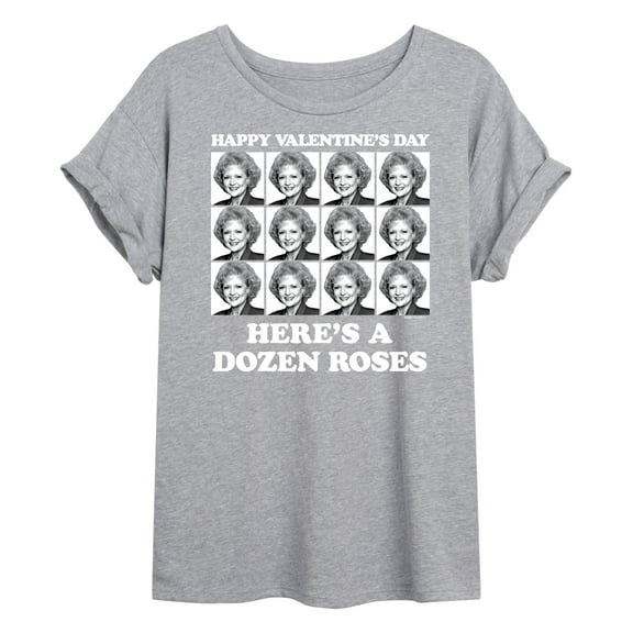 Golden Girls - Dozen Roses- Juniors Ideal Flowy Muscle T-Shirt