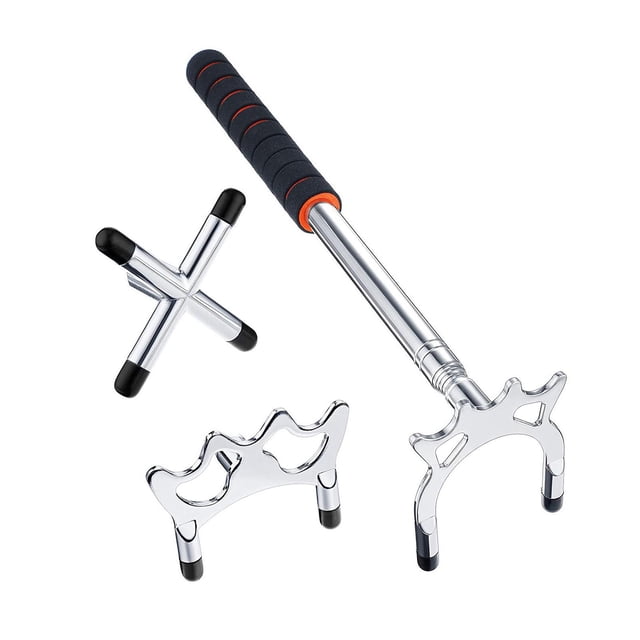 Retractable Billiards Pool Cue Stick Bridge With Removable Bridge Head Billiards Pool Cue Accessory